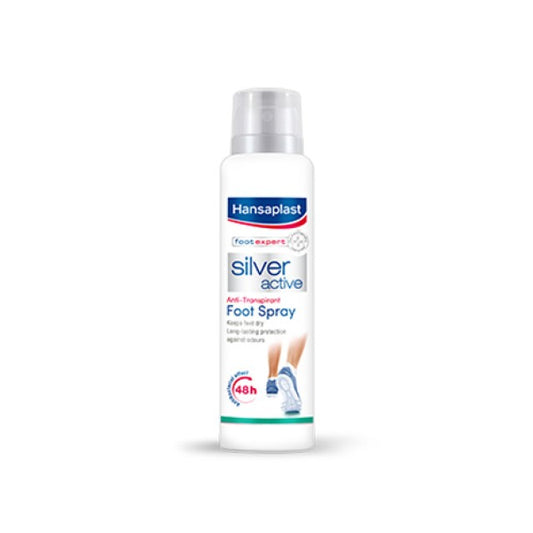 Hansaplast Foot Expert Silver Active Αποσμητικό Ποδιών 48h σε Spray 150ml