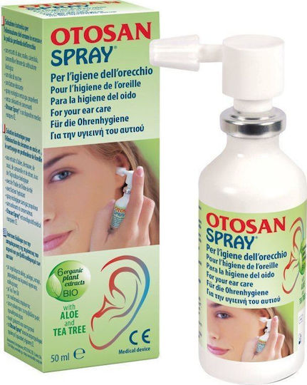 OTOSAN Spray ισότονο διάλυμα για καθαρισμό των αυτιών 50ml