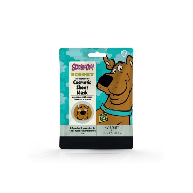 Mad Beauty Scooby Doo Cosmetic Sheet Mask Scooby