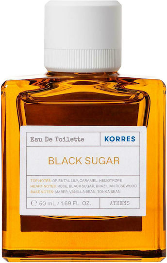 Korres Black Sugar Eau de Toilette γυναικειο αρωμα 50ml