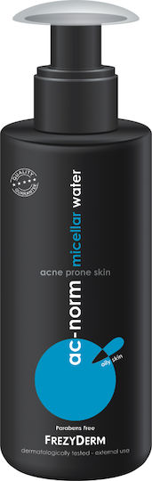Frezyderm Ac-Norm Micellar Water Αφαίρεσης Μακιγιάζ Προσώπου για Ακνεϊκές Επιδερμίδες 200ml