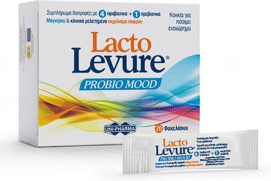 Uni-Pharma Lactolevure Probio Mood Προβιοτικά 20 φακελίσκοι