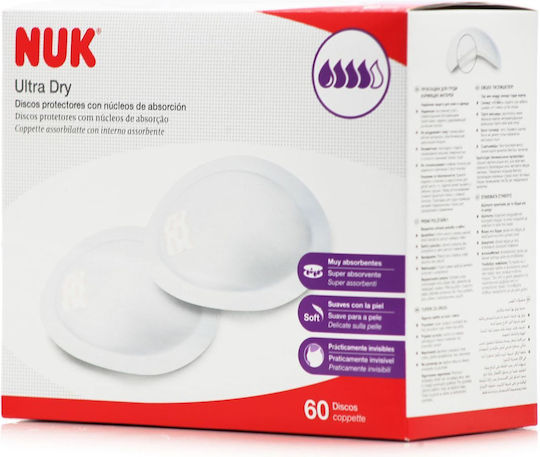 NUK ΕΠΙΘΕΜΑΤΑ ΣΤΗΘΟΥΣ ULTRA DRY 60ΤΕΜ