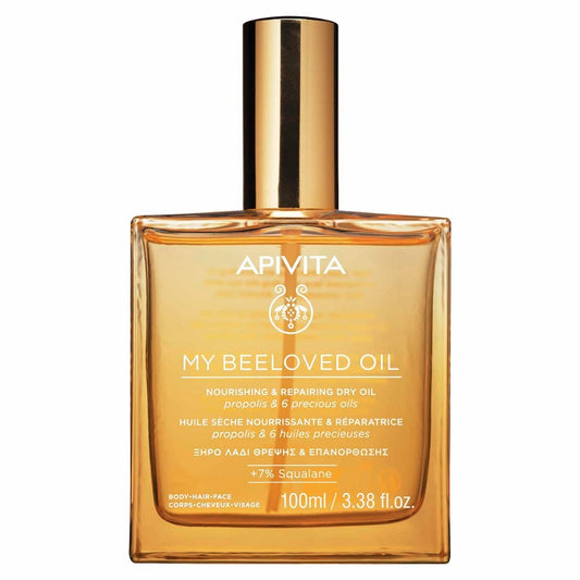 Apivita My Beeloved Oil Βιολογικό Ξηρό Λάδι για Πρόσωπο, Μαλλιά και Σώμα Θρέψης & Επανόρθωσης 100ml