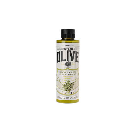 Korres Pure Greek Olive Shower Gel Olive Blossom Αφρόλουτρο με Άνθη Ελιάς 845Fl. Oz. 250mL